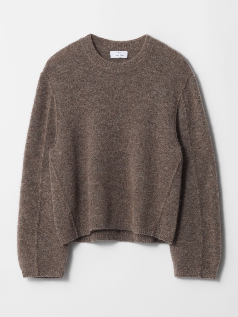 & Other Stories Women's Alpaca-Blend Knit Jumper - Taupe